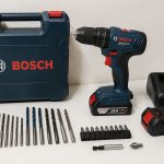 Furadeira Bosch GSB 185-LI com kit de brocas do aluguel Box24x7